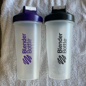 Set of two BlenderBottles. Blender Balls included.